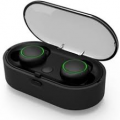 Auriculares Bluetooth Netway Button Negro.